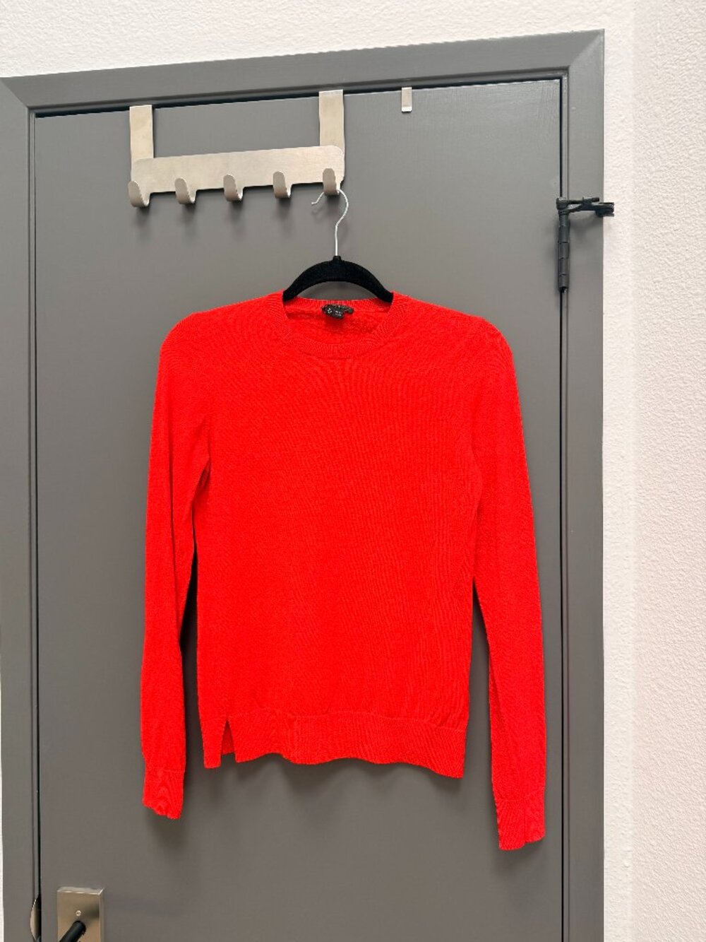 Theory Tommie Evian Stretch Wool Crewneck Sweater — Theory